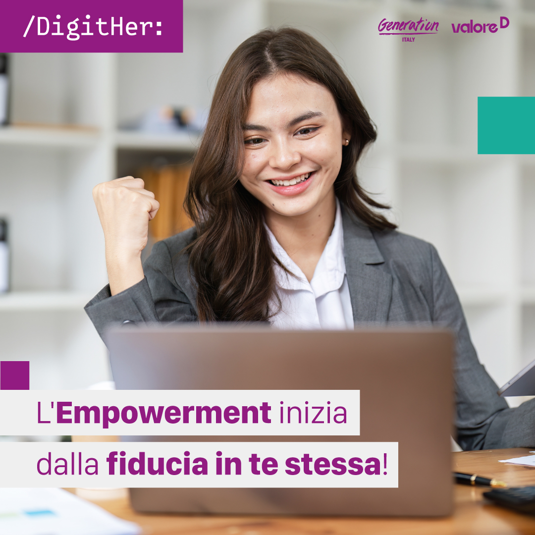 L'empowerment inizia dalla fiducia in te stessa