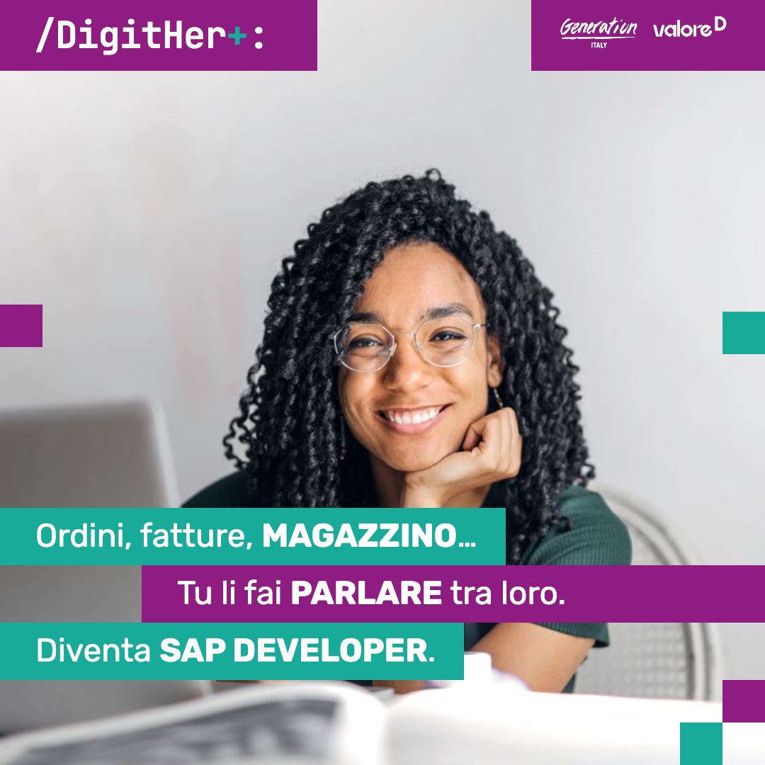 Ordini, fatture, magazzino… Tu li fai parlare tra loro. Diventa SAP Developer.
